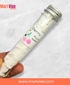 tube-paper-soap-confetti-pear.jpg – yellow pear-scented paper soap confetti in a travel tube