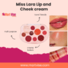 Miss Lara Creamy Lip and Blush Palette – 10 Gorgeous Shades