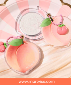 natural-peach-glow-highlighter.jpg – natural peach glow highlighter applied on cheekbones and nose
