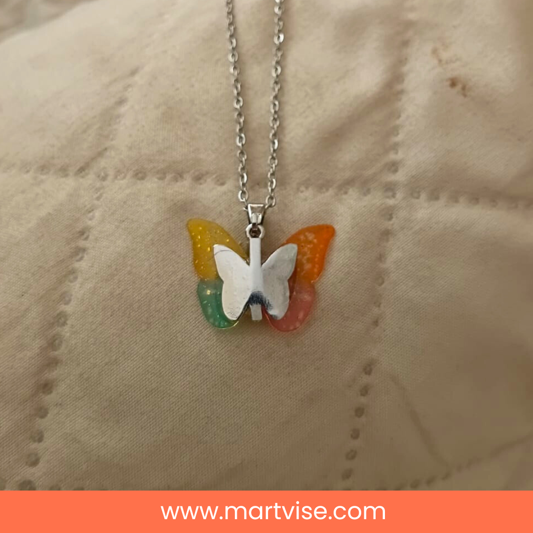 silver-butterfly-necklace.jpg – Elegant stainless steel butterfly pendant jewelry