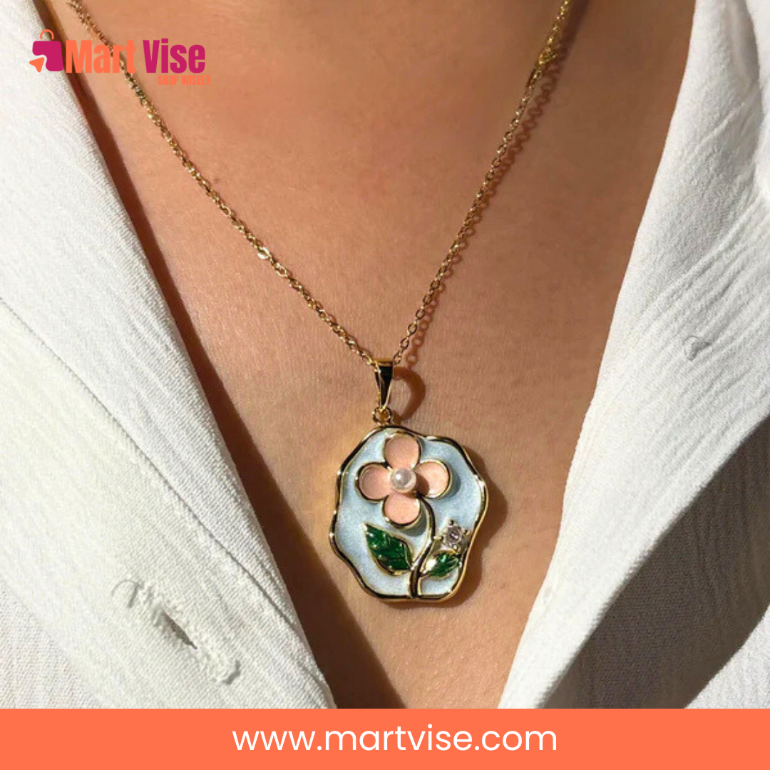 stainless-steel-statement-necklace-gift.jpg – “You Deserve It” statement necklace ideal for gifting in Pakistan.