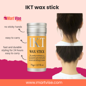 IKT Wax Stick – Long-Lasting Hair Styling & Smoothing Stick (75g)