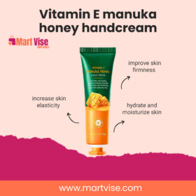 Vitamin E Manuka Honey Hand Cream – Deep Repair & Moisturizing Formula (30g