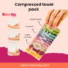 Compressed Towel Pack – Portable Mini Towels for Travel & Daily Use