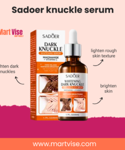 Sadoer Whitening Dark Knuckle Serum – Niacinamide + Vitamin C Brightening Formula