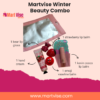 MartVise Winter Beauty Combo – Hand Cream & Lip Balm Set