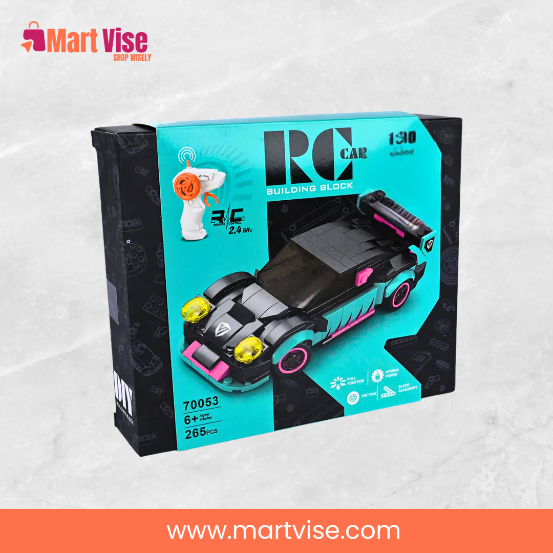 RC Car Building Block Set (Remote Control LEGO-Style Racing Toy) - Image 2