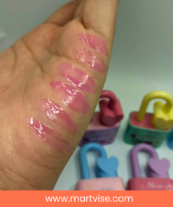 lock-style-tinted-lip-gloss-main.jpg – Lock style tinted lip gloss cute design non-sticky shine