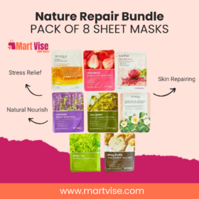 Nature Repair 8-Piece Sheet Mask Set – Restore, Hydrate & Soothe Skin