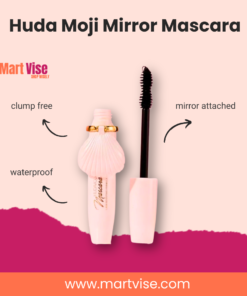 Huda Moji Mirror Mascara (Waterproof, Clump-Free & Mirror Attached)