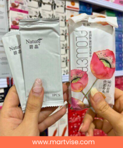 individual-pack-10-wet-wipes-main.jpg – individual pack of 10 wet wipes in floral packaging