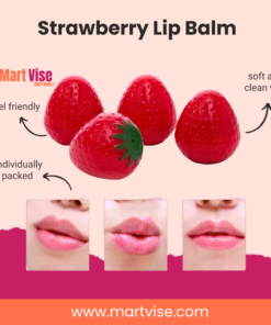 Tinted Strawberry Lip Balm (Moisturising, Fruity & Travel-Friendly Lip Care)
