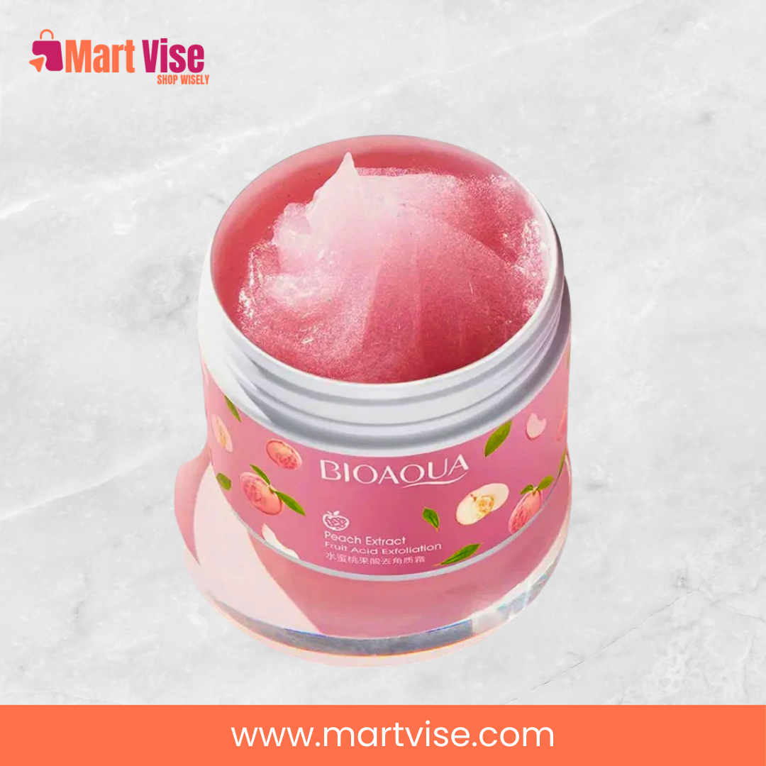 bioaqua-peach-gel-pakistan.jpg – Peach exfoliating skincare gel available in Pakistan