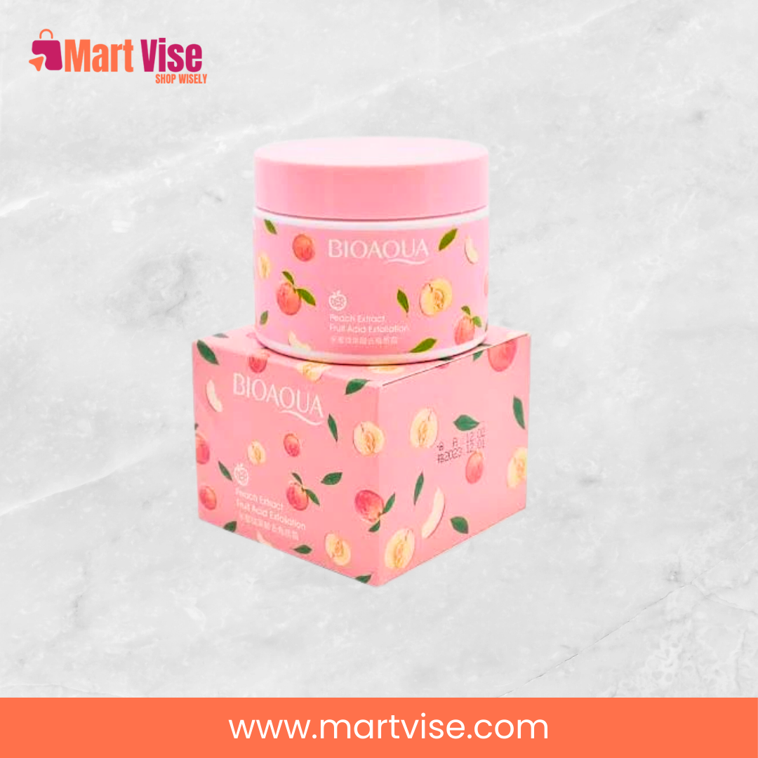 peach-face-exfoliator.jpg – Bioaqua peach face gel exfoliator for smooth skin
