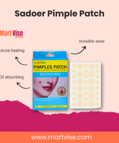 Sadoer Pimple Patch (Salicylic Acid) – Acne Healing & Oil-Absorbing Patch Pack
