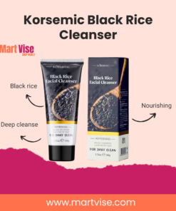 Kormesic Black Rice Cleanser – Deep Cleansing & Brightening Face Wash