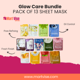 Glow Care Bundle – Pack of 13 Sheet Masks for Radiant, Hydrated Skin