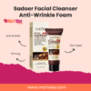 Sadoer Retinol & Caffeine Anti-Wrinkle Facial Cleanser – Firming, Rejuvenating & Deep Cleansing Foam
