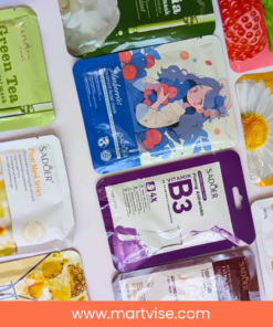 sadoer-sheet-mask-set.jpg – Sadoer 13-piece sheet mask collection for glowing skin