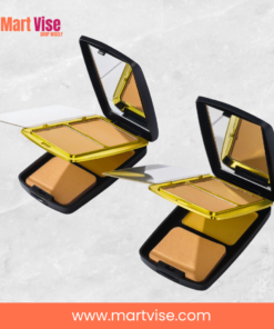 miss-rose-3in1-foundation-powder-open.jpg – Miss Rose 3 in 1 Foundation/Setting Powder open compact with mirror.