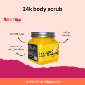 24k body scrub – 24K Gold Sherbet Scrub for Smooth Glow