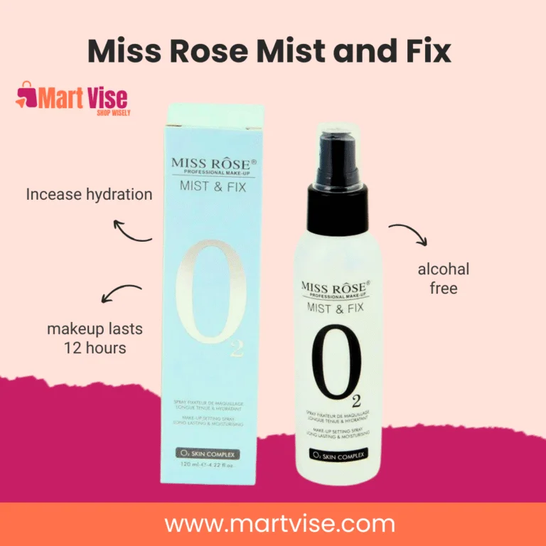Miss Rose Mist & Fix Makeup Setting Spray – Long Lasting Hydration