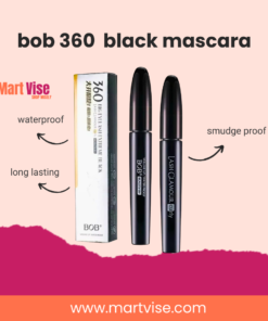 bob 360 black mascara – Waterproof, Smudge-Proof Volume