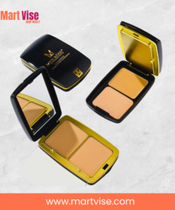 miss-rose-3in1-application.jpg – Applying Miss Rose 3 in 1 foundation powder with sponge.