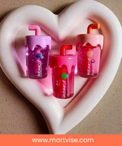 hudamoji-sipper-lip-gloss-set.jpg — hudamoji sipper lip gloss set showing cute mini sipper packaging and shine