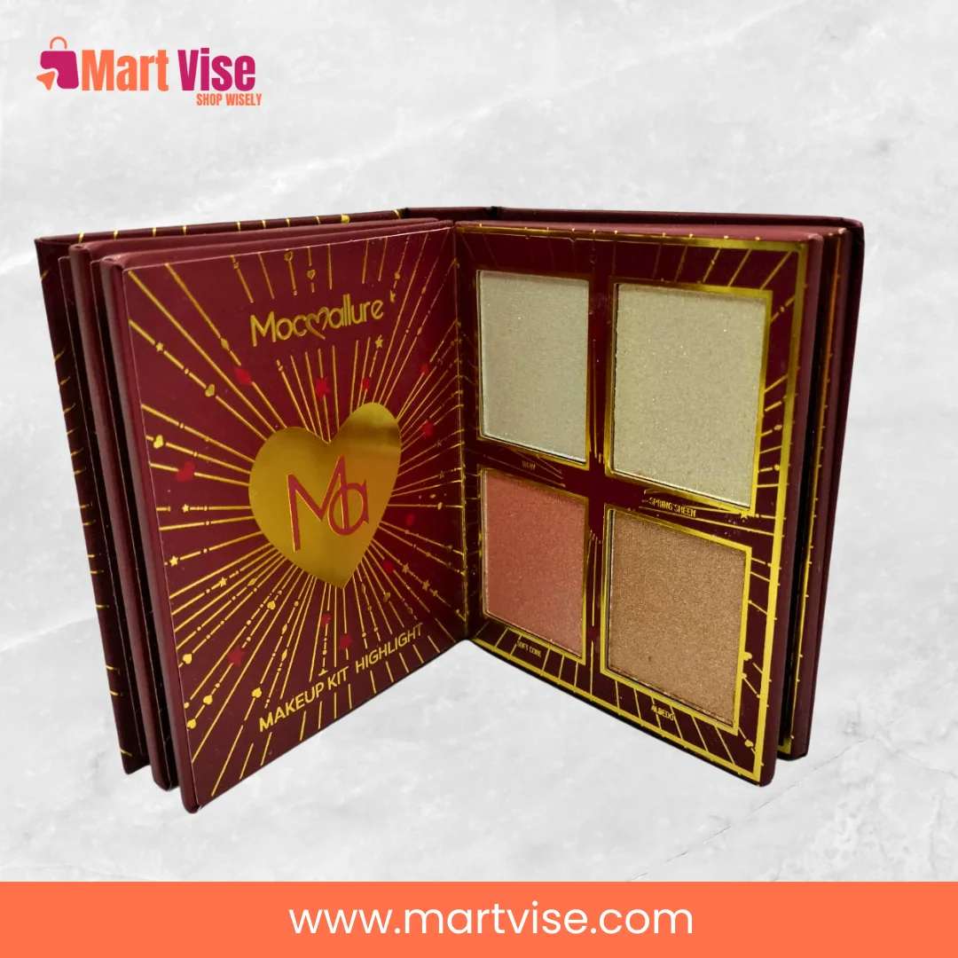 Mocallure Glow & Glam 4-in-1 Highlight Palette
