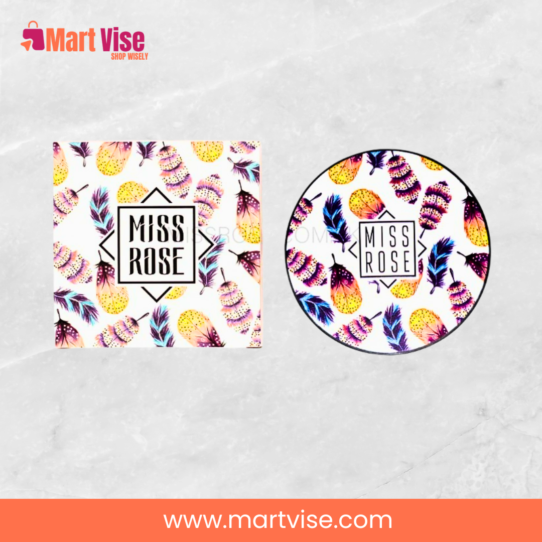 miss-rose-compact-powder-application.jpg – Applying Miss Rose Compact Powder Shade 1 for smooth coverage.