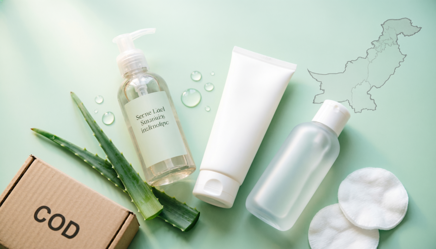 Sensitive skin care products in Pakistan for a simple routine