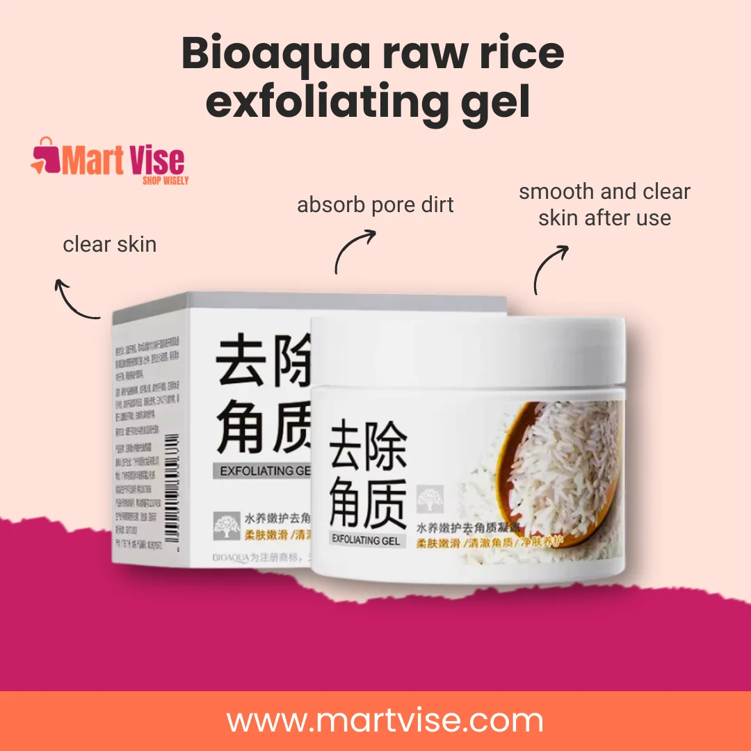 Bioaqua Rice Exfoliating Gel – Gentle Peeling Glow Cleanse