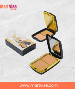 miss-rose-face-powder-foundation-shade2-application.jpg – Applying Miss Rose Face Powder Foundation Shade 2 for matte coverage.