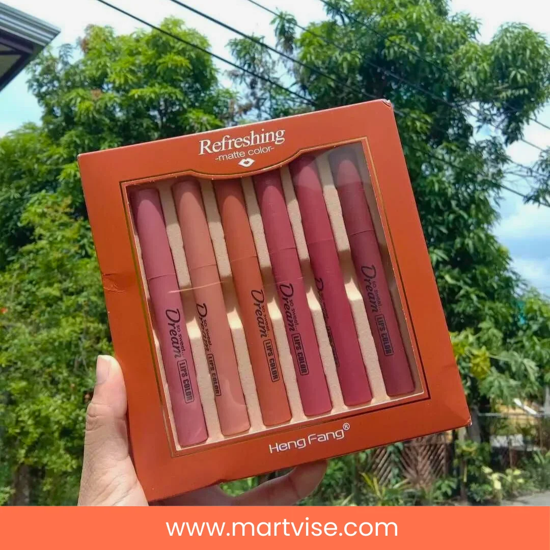 Heng Fang Dream Lipstick Set – Smooth, Long-Lasting & Rich Matte Shades