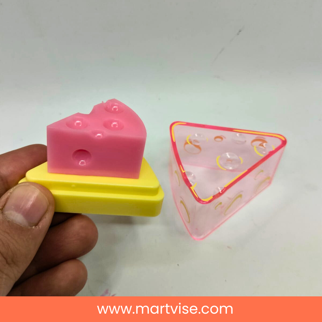 revolution-cheese-lip-balm-box.jpg – Revolution Cheese Lip Balm box and cheese-shaped packaging.