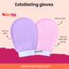 Exfoliating gloves – Soft Body Scrub Mitts for Dead Skin