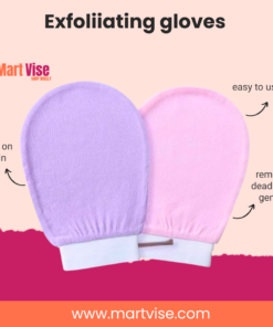 Exfoliating gloves – Soft Body Scrub Mitts for Dead Skin