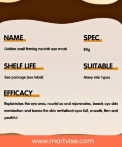 sadoer-golden-snail-eye-mask-application.jpg – Applying Sadoer Golden Snail Eye Mask under the eyes.