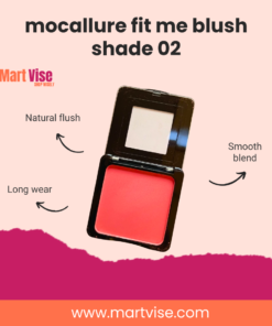 Mocallure Blush Shade 02 – Smooth Blend with Vibrant Rosy Tint