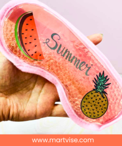 sweet-beauty-cooling-eye-mask-application.jpg – Woman using Sweet Beauty Cooling Eye Mask for relaxation.