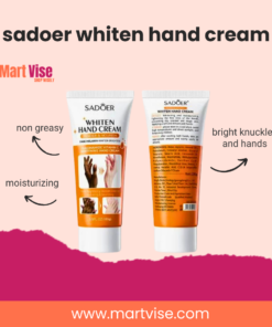 sadoer whiten hand cream – Non-Greasy Moisturising for Knuckles