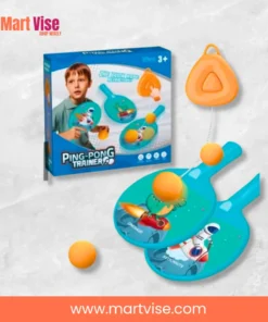 ping-pong-trainer-paddles-balls.jpg — ping pong trainer paddles and balls for screen-free active play at home
