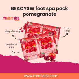 BEACYSW foot spa pack pomegranate – Crystal Jelly Spa Soak Kit