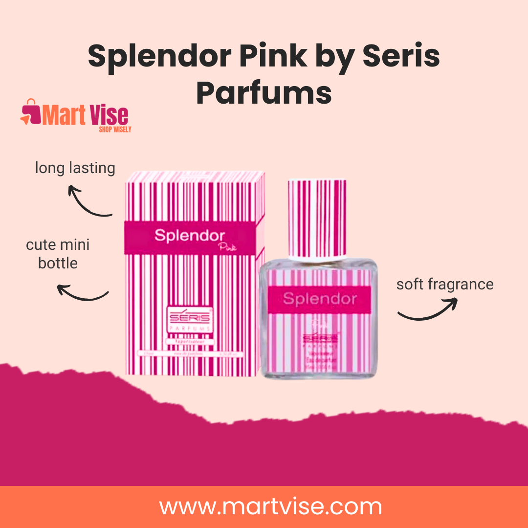 Splendor Pink by Seris Parfums – Soft Long-Lasting Perfume