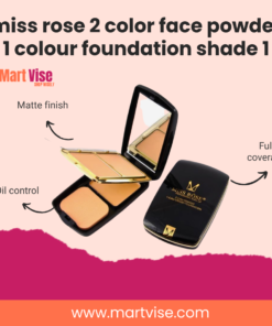 Miss Rose 3 in 1 Foundation & Setting Powder Shade 1 – Matte Finish