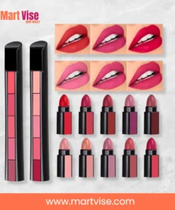 5-in-1-lipstick-shade-1-stick.jpg — 5 in 1 lipstick shade 1 compact stick showing five colour sections