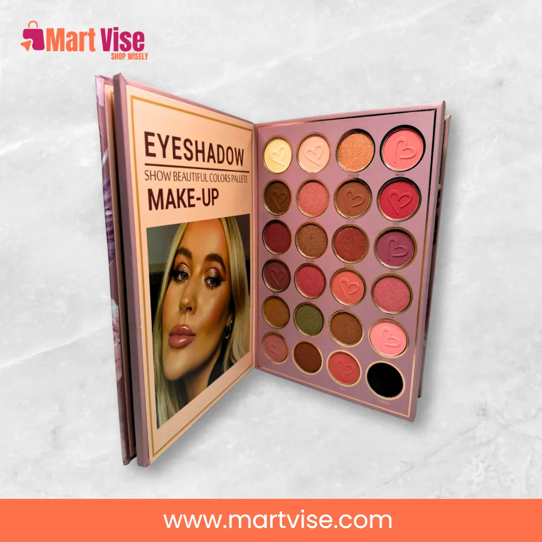 Mocallure 5 in 1 Eyeshadow, Blush & Lipstick Palette