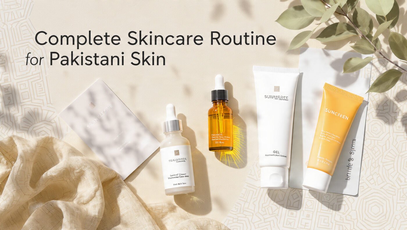 Complete skincare routine for Pakistani skin for summer and winter
