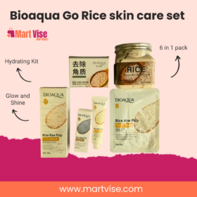 rice glass skin set – Rice Raw Pulp Glow Kit (6-in-1)